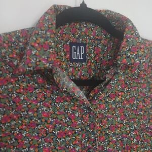 GAP Men's Floral Shirt - Multicolor